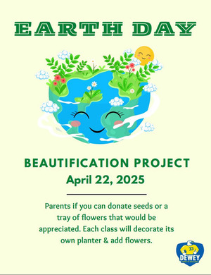Dewey Beautification/Earth Day, Dia De La Tierra